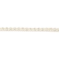 Se răspândește perla 8,5 mm cu pietricele culoare crem - 1 metru