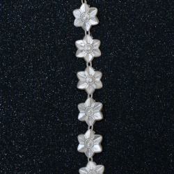 Se răspândește  perla 15 mm culoare crem -1 metru