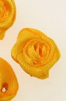 Decorative Roses, Orange Color, 15 mm - Pack of 50