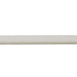 Stoc epuizat. Primeste notificare pe email cand produsul revine in stoc Banda de piele naturală de culoare albă de 2,5x1,5 mm alb -5 metri