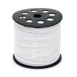 Not Available Online. You can also buy at EM ART stores and at 0884400631 Natural Suede Cord,with leather, 2.7x1.4 mm color white -5 meters