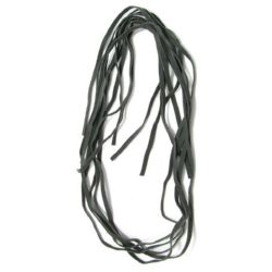 Faux Suede Jewelry Cord 5 mm gray -10 pieces x 1 meter