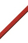 Bandă de piele naturală de 3 mm roșu 91 de metri