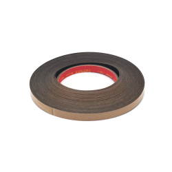 Cinta de montaje textil autoadhesiva impermeable, semi-elástica, no deja residuos, negra, 10 mm x 22,8 m – para manualidades y bricolaje