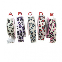 Лента текстил 15 мм самозалепваща асорте цветове -2 метра