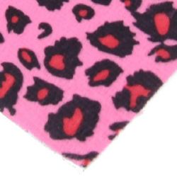 Velour A4 Sheet (21x29.7 cm) adhesive leopard right pink