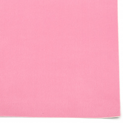Self-adhesive Velor 19x27 cm pink color