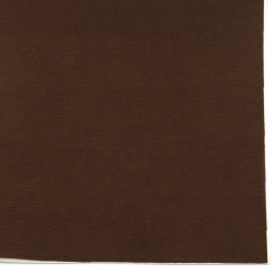 Self-adhesive Velor 19x27 cm color dark brown 