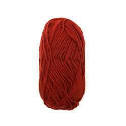 AMALIA Yarn, 100 percent Wool /  Orange - 100 grams