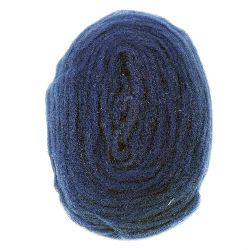 YARN LIVE WOOL blue for making clothes, jewelry and accessories- 25 grams