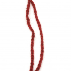 Yarn wool two layers of dark red -100 grams