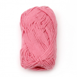 Yarn COTTON PASSION / 100% Cotton / Pink / 50 grams - 85 meters