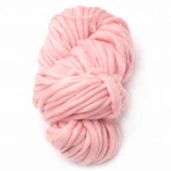 Acrylic Yarn / Thickness: 15 mm,  Color: Pink - 240 grams / 50 meters
