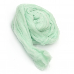 100% Acrylic Yarn / Color: Mint - 50 grams ~ 2.9 meters