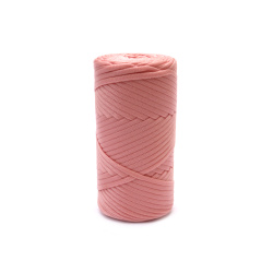 Panglică de fire roz 100% polipropilenă -110 metri -250 grame