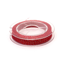Curcubeu roșu cu 3 straturi de 0,6 mm ~10 metri