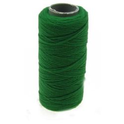 Polyester thread 0.2 ± 0.4 mm green pulley ± 5 grams
