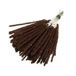 Κλαδί με φελιζόλ μπιλάκια 3,5x83x153 mm καφέ ~ 100 τεμάχια
