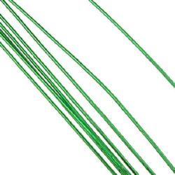 Σύρμα ανθοπωλείου χρώμα πράσινο 0,9 mm ~82 cm - 20 τεμάχια