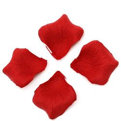 Decorative Paper Leaf red dark -144 pieces
