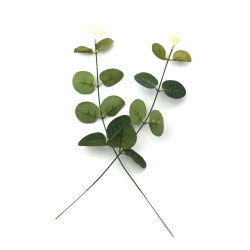Creangă de eucalipt pentru decor 340 mm - 2 bucăți