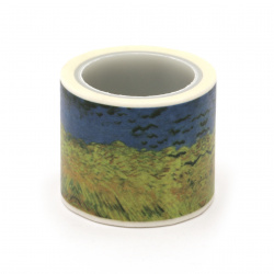 Decorative paper tape 30 mm landscape - 5 meters