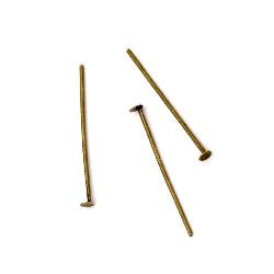 Element de legătură metal 26 mm cu culoarea capului bronz antic -10 grame ~ 86 bucăți