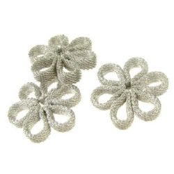 Not Available Online. You can also buy at EM ART stores and at 0884400631 Metal flower element 36x8 mm color silver