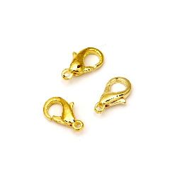 Lobster Claw Clasp, 6x12 mm, Gold Color - 20 pieces