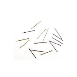 Flat Head Pin Findings / 16 mm / Silver - 10 grams