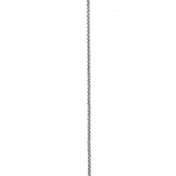 Αλυσίδα, Ατσάλι 2x2 mm ασημί -1 μέτρο