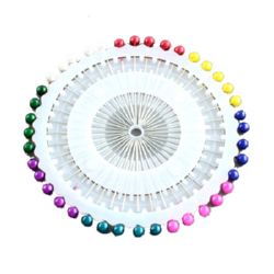 Pins with color tips 35 mm -480 pieces
