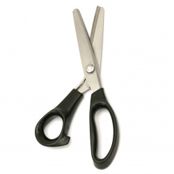 Stainless steel scissors 24x8.5 cm for decoration triangle 3 mm