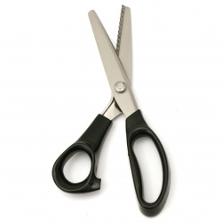 Stainless steel scissors 24x8.5 cm for decoration triangle 5 mm