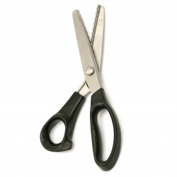 Stainless steel scissors 24x8.5 cm for decoration triangle 7 mm