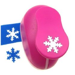 Scrapbook Punch for Cardboard & EVA, Snowflake, 16mm