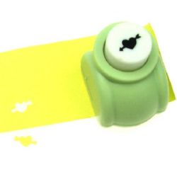 Not Available Online. You can also buy at EM ART stores and at +359 884 000 893 Scrapbook Punch, for cardboard, Arrowed Heart, 160 grams/m2, 10mm