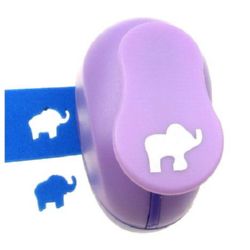 Scrapbook Punch, for cardboard and EVA, Elephant, 16mm