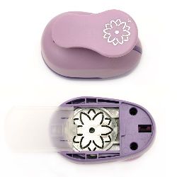 Scrapbook Punch, POP-UP 3D, for cardboard and EVA, Flower, 38mm