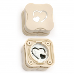 Not Available Online. You can also buy at EM ART stores and at +359 884 000 893 Magnetic punch 38 mm for cardboard up to 160 g/m2 heart