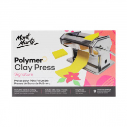 Machine for rolling clay or dough with 9 thicknesses Mont Marte - 1 piece