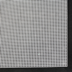 Plastic canvas for embroidery 330x260 mm white