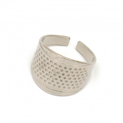 Thimble stainless steel 15x19 mm