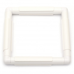 Embroidery frame plastic 15.2x15.2 cm