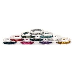 Jewelry Making Steel Cord 0.45 mm color assorted -10 meters