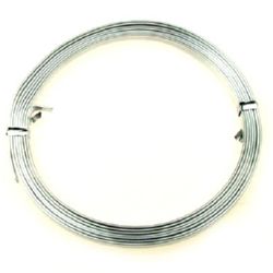 Craft Aluminium Wire 5x1 mm color silver -2 meters