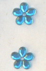 Acrilica pictara  pentru lipirea florii 11x2 mm albastru -20 bucati
