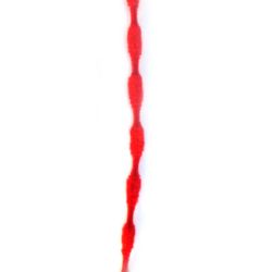 Sârmă roșie relefata -30 cm -10 bucăți