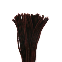 Wire Rods, Dark Brown Color, 30 cm - 10 pieces