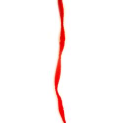 Телени пръчки цвят червен с четири релефа x6 см -30 см -10 броя